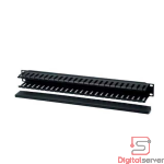 ORGANIZADOR HORIZONTAL NITROTEL 1UR / 40MM X 60MM  / NEGRO