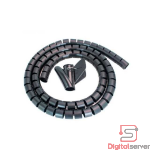 ESPIRAL PARA CABLE FIXXNET NET-4220753BK / 300MM X 1.5M / NEGRO 