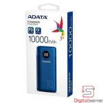 POWER BANK ADATA 10000 QCD AZUL/10000 MAH