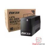 UPS FORZA BT-1001 1000VA / REGULADOR DE VOLTAJE / 8 TOMAS / NEGRO 