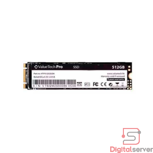UNIDAD DE ESTADO SOLIDO SSD VALUETECH PRO M.2 SATA 512GB / LECTURA 450-550MBS / 2280