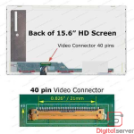 PANTALLA 15.6 PULGADAS / 40 PINES / HD (1366X768) / SIN SUJETADORES / HD-OLD