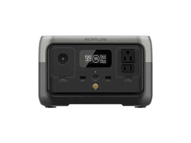 POWER STATION / ESTACION DE CARGA / GENERADOR PORTATIL ECOFLOW RIVER 2 DE 256WH / 600 WATTS - Imagen 2