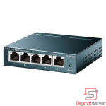 SWITCH TP-LINK TL-SG105 5 PUERTOS / GIGABIT / 10/100/1000MBPS / METALICO 