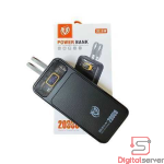 POWER BANK P20 / 20000 MAH / 22.5W / QC 3.0 + PD 3.0 / LED DISPLAY / CABLES INTEGRADOS / PUERTO TIPO-C / PUERTO LIGHTNING