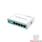 ROUTER MIKROTIK HEX RB750GR3 / 5 PUERTOS GIGABIT / PROCESADOR DUAL-CORE /