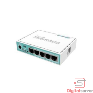 ROUTER MIKROTIK HEX RB750GR3 / 5 PUERTOS GIGABIT / PROCESADOR DUAL-CORE /
