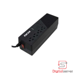 REGULADOR DE VOLTAJE FORZA FVR-1011 1000VA / 4 TOMAS / PROTECTOR DE VOLTAJE / NEGRO 