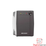UPS HIKVISION ININTERRUMPIBLE 600VA 360W / DS-UPS600-X / 6 TOMAS /  NEGRO 