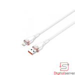 CABLE DE CARGA RAPIDO LDNIO USB A TIPO LIGHTNING / 2M / 30W / BLANCO 
