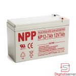 BATERIA PARA UPS NPP 12V 7AH / ACIDO / NP12-7AH