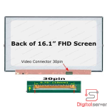 PANTALLA 16.1" PULGADAS / FULL HD 1920X1080 / SIN SUJETADORES / NV161FHM-N62 
