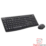 COMBO TECLADO Y MOUSE INALAMBRICO LOGITECH MK295 / 2.4GHZ / 10 METROS DISTANCIA / COLOR NEGRO