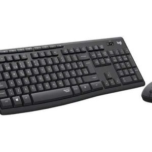 COMBO TECLADO Y MOUSE INALAMBRICO LOGITECH MK295 / 2.4GHZ / 10 METROS DISTANCIA / COLOR NEGRO