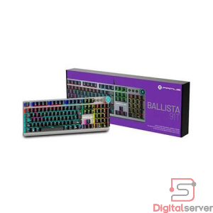 TECLADO MECANICO GAMER PRIMUS BALLISTA 91T / PKS-093S / COLOR GRIS / USB / SWITCH ROJO