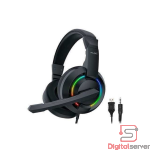 AUDIFONOS GAMER ARMAGGEDON PULSE 1 CHROMA / JACK 3.5MM / RGB / COLOR NEGRO 