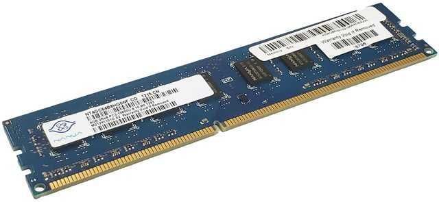 MEMORIA RAM NANYA DDR3 4GB 1333MHZ / PC3-10600U-9-10 / NT4GC64B8HG0NF-CG