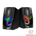 PARLANTES SCORPION MARVO HAVOC 10 / 2.0 STEREO / JACK 3.5MM - USB POWER / SG-118 / COLOR NEGRO RGB