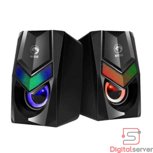 PARLANTES SCORPION MARVO HAVOC 10 / 2.0 STEREO / JACK 3.5MM - USB POWER / SG-118 / COLOR NEGRO RGB