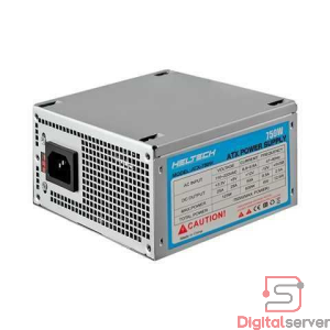 MINI FUENTE DE PODER HELTECH 750W / MICRO ATX / 24 PINES / 750W