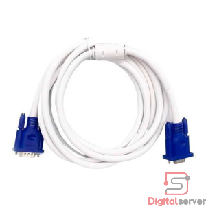 CABLE VGA A VGA MARCA NITRON / 15 METROS / COLOR BLANCO 