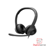 AUDIFONOS LOGITECH H390 MICROFONO EXTERNO ALAMBRICO / CONECTOR USB / CONTROL DE VOLUMEN-MUTE / COLOR NEGRO