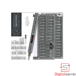 KIT DE DESTORNILLADOR ELÉCTRICO DE PRECISIÓN KAISI K-D355 RECARGABLE / TIPO C / CON LINTERNA