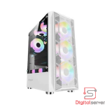 CASE ARMAGEDDON TRITON 2 DUAL / BLANCO / ATX / 3 VENTILADORES ARGB / VIDRIO TEMPLADO DOBLE CAMARA
