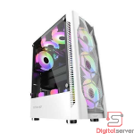 CASE ARMAGGEDDON TRITON 3 DUAL / ATX / BLANCO / 3 VENTILADORES ARGB / VIDRIO TEMPLADO DOBLE CAMARA