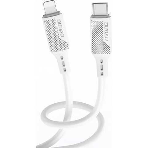CABLE DE CARGA RAPIDO DUDAO TIPO-C A LIGHTNING / 1.20M / PD20W / L6S / BLANCO