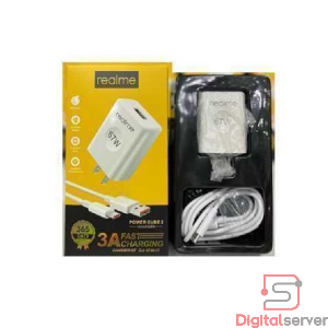 CARGADOR PARA CELULAR REALME USB A TIPO-C / 67W / CU-67WJT