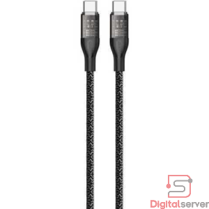 CABLE DE CARGA RAPIDA DUDAO PARA CELULARES TIPO C A TIPO C / 120W / 1 METRO / BRINDADO / NEGRO / L22C
