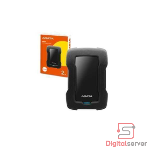 DISCO DURO HDD ADATA 2TB EXTERNO AHD330 BLACK ANTIGOLPE