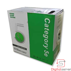 CABLE DE RED NETWORK SYSTEMS SOLUTIONS CATEGORIA 5E INTERIOR 100% COBRE- 305 METROS