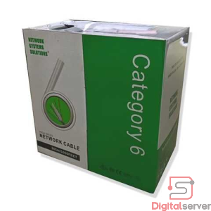 CABLE DE RED NETWORK SYSTEMS SOLUTIONS CATEGORIA 6E INTERIOR 100% COBRE- 305 METROS