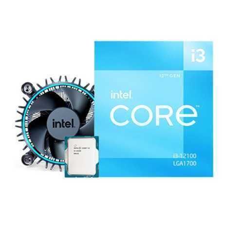 PROCESADOR INTEL CORE I3-12100 / 12VA GENERACION / 3.30GHZ / LGA1700 / 12MB CACHE