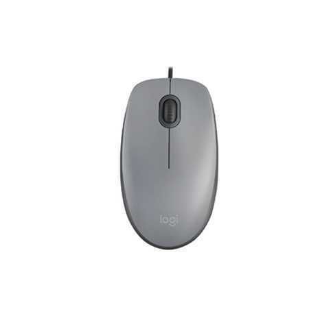 MOUSE LOGITECH M110 SILENT CON CABLE USB GRIS OPTICO