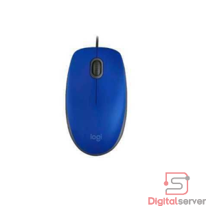 MOUSE LOGITECH M110 SILENT CON CABLE USB AZUL OPTICO