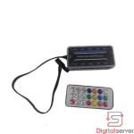HUB CONTROLADOR DE VENTILADORES DE 6 PINES 120MM Y TIRAS LED / 5V 12V / RGB 10 PUERTOS / PHANTOM CONTROLLER / CON CONTROL