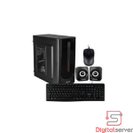 COMBO CASE QUASAD C3156 / FUENTE DE PODER / TECLADO / MOUSE / PARLANTE / PUERTOS USB 3.0 - 2.0