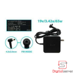 CARGADOR CUADRADO ASUS 19V 3.42A 65W PLUG 4.5X3.0MM / ORIGINAL