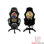 SILLA GAMER CON ALTAVOCES / NEGRA / MARIO BROS