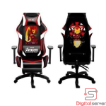 SILLA GAMER CON ALTAVOCES / NEGRA / AVENGERS KIDS