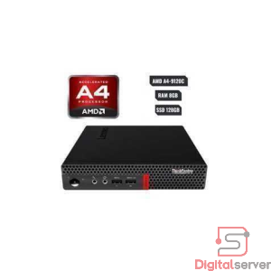 NUC / MINI PC LENOVO THINKCENTER M625 / AMD A4-9120C / 8GB RAM / 128GB SSD PCIe / DISPLAYPORT / WINDOWS 11 PRO