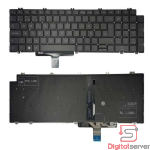 TECLADO DELL LATITUDE 5520 5521 5530 5531 0N7N16 / PRECISION 3560 3561 / RETROILUMINADO / COLOR NEGRO