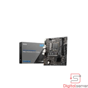 TARJETA MADRE / MAINBOARD MSI PRO H610M-G DDR4 / ATX / LGA1700 / 12VA GENERACION