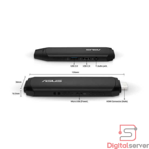 MINI PC ASUS POCKET VIVOSTICK PC TS10 INTEL ATOM X5-78350 1.92GHZ / 2GB RAM / 32GB SSD/ HDMI