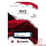 UNIDAD DE ESTADO SÓLIDO SSD KINGSTON NV3 / 1TB / M.2 2280 / NVMe PCIe 4.0 x4 / 6000MB/S