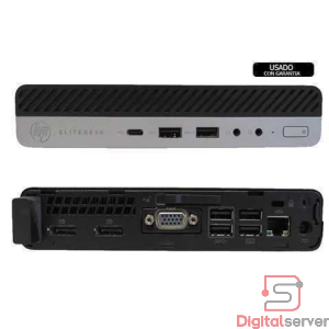 MINIPC / NUC HP / ELITEDESK 800 G3 MINI / INTEL CORE I5-6500T / 2.50GHZ / 8GB RAM / SEMINUEVO