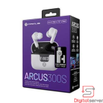 AURICULARES PRIMUS PARA JUEGOS PGLC TWS ARCUS300S PWH-300 CON DONGLE DE 2.4 GHZ (BLANCO)